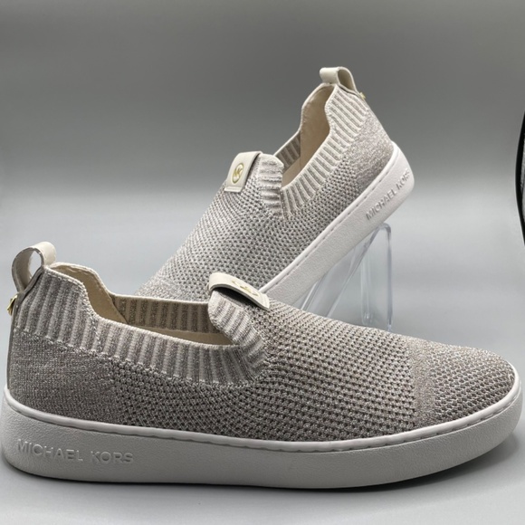 Michael Kors Women's Juno knit Slip-On Sneakers - Size 8M - Picture 2 of 9